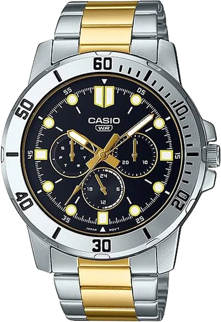 Наручные часы мужские Casio Timeless Collection MTP-VD300SG-1E Черный (3151092501)