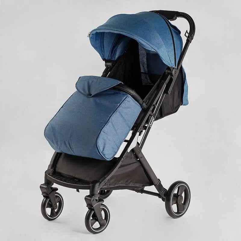 Коляска прогулочная детская Joy Comfort L-64055 Синий - фото 1