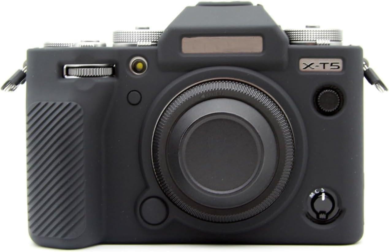 Чохол захисний силіконовий для фотоапаратів FujiFilm X-T5 Чорний (2825431967)