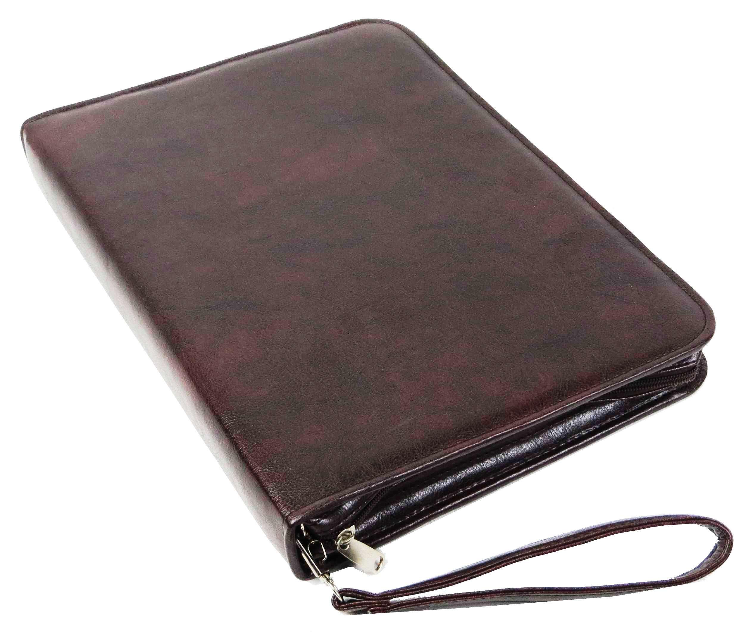 Папка деловая Exclusive для документов из экокожи Коричневый (710800 brown)