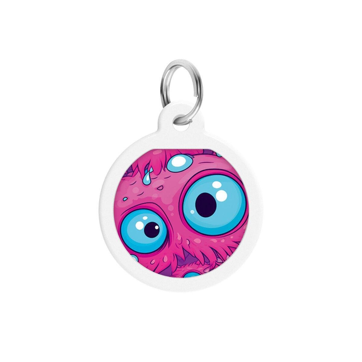 Адресник металлический для собак и кошек Waudog Smart ID Глаз монстра с QR паспортом круг 25 мм (225-4049 Col) Адресник металлический для собак и кошек Waudog Smart ID Глаз монстра с QR паспортом круг 25 мм (225-4049 Col)