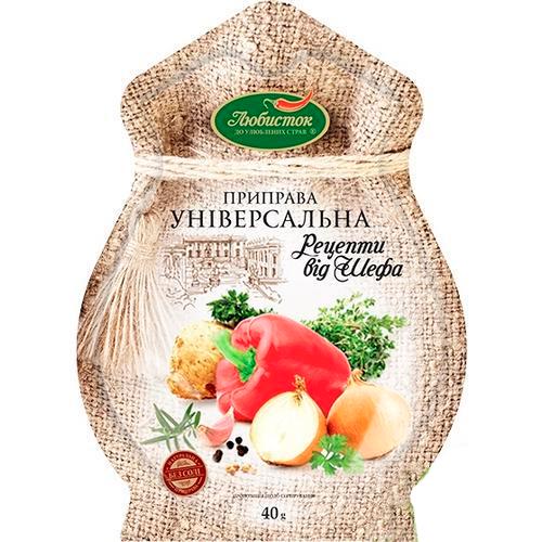 ᐉ Приправа універсальна Любисток 40 г (14891773) • Краща ціна в Києві ...