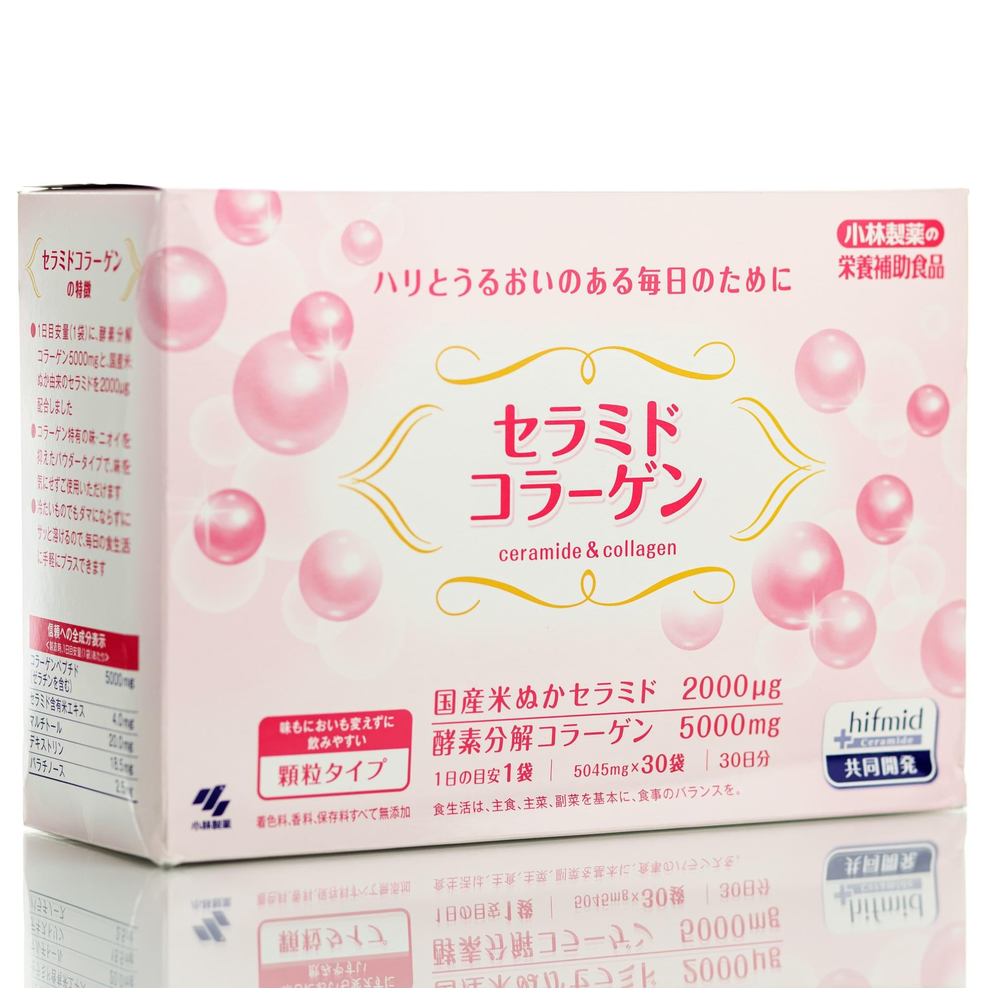 Комплекс коллагена и керамиды Kobayashi Ceramide collagen 30 дн. 30 шт.