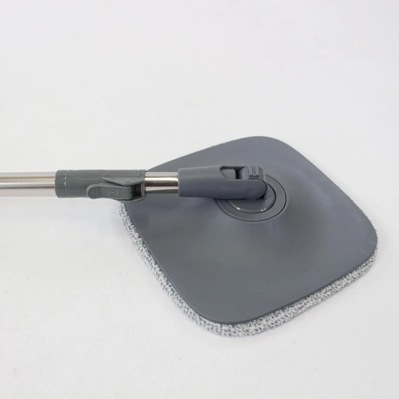 Комплект для уборки швабра/2 насадки с бесконтактным отжимом и ведром 6 л Оранжевый (9411442156) - фото 7