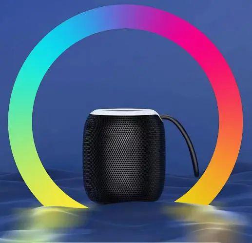 Портативна бездротова колонка SH-309 Bluetooth 5.3 з підсвічуванням і водонепроникністю IPX5 (opt-103814) - фото 2 Портативна бездротова колонка SH-309 Bluetooth 5.3 з підсвічуванням і водонепроникністю IPX5 (opt-103814) - фото 2