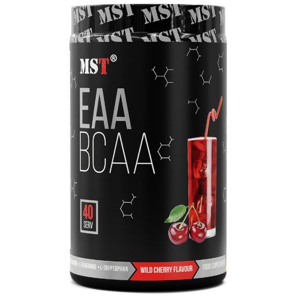 Аминокомплекс для спорта MST Nutrition BCAA EAA Zero 520 г 40 порций Cherry (000023576)