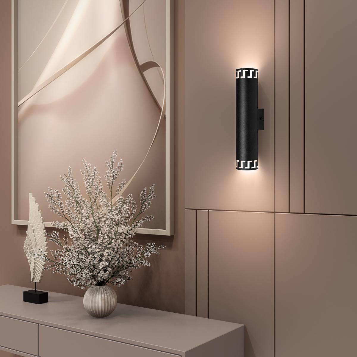 Бра MSK ELECTRIC под две лампы (NL 2440 BK)