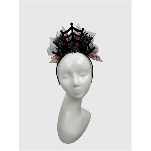 Обруч детский Seta Decor Паучок (26-721BLK-RD)