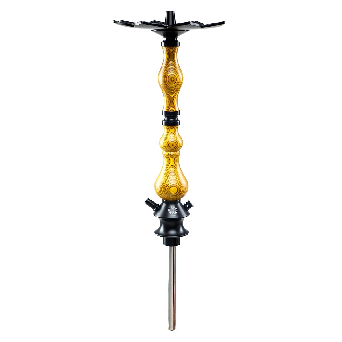 Кальян Karma Hookah 0.0 Yellow с колбой Craft Black Matt (034-260) - фото 4