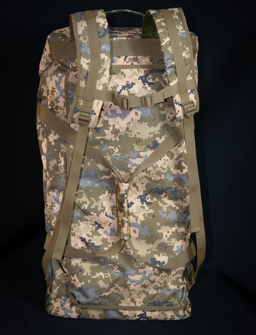 Сумка-баул КІРАСА 954 кордура 30 л Піксель - фото 2