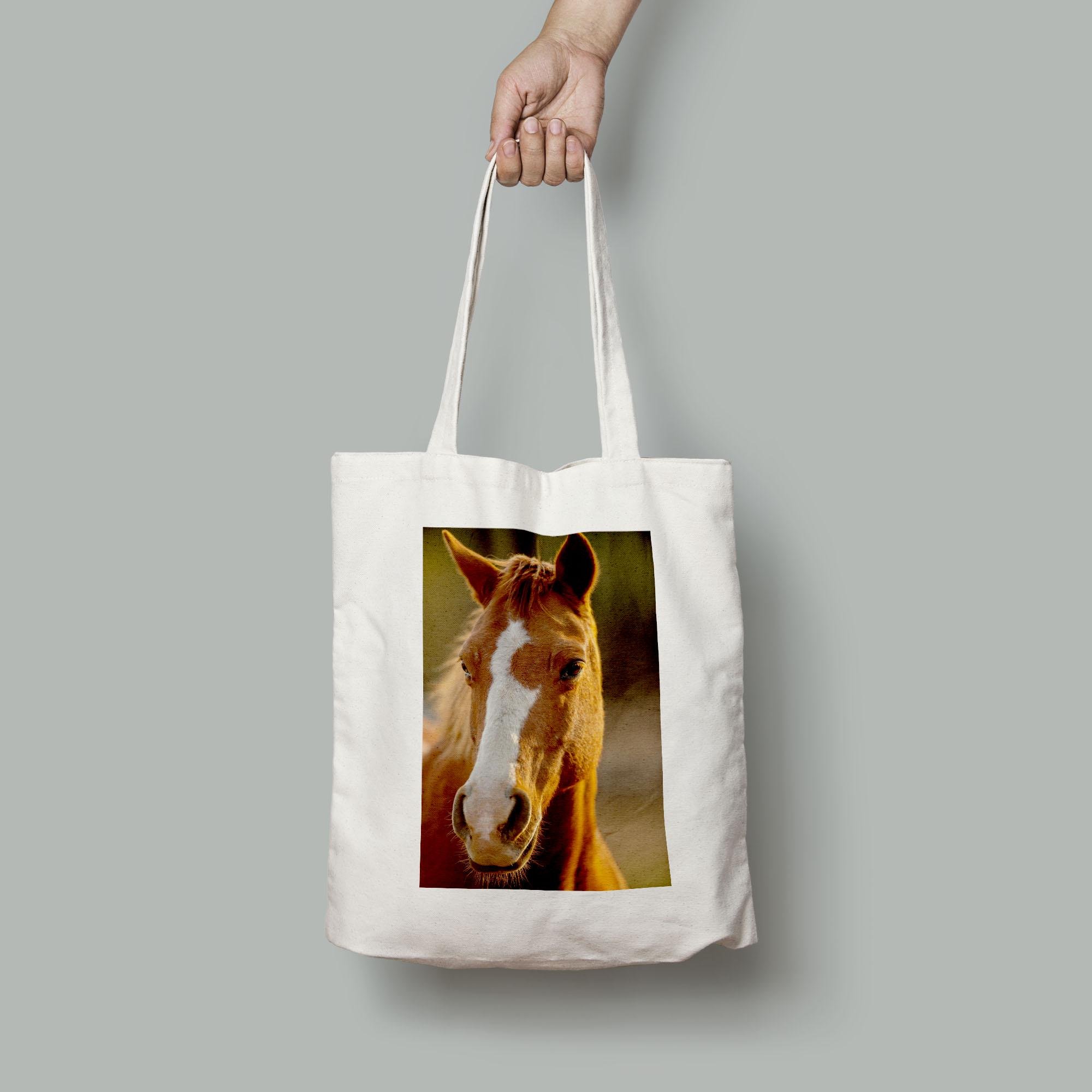 Эко-сумка Американская верховая лошадь шопер (Animals_1130002_Bag)