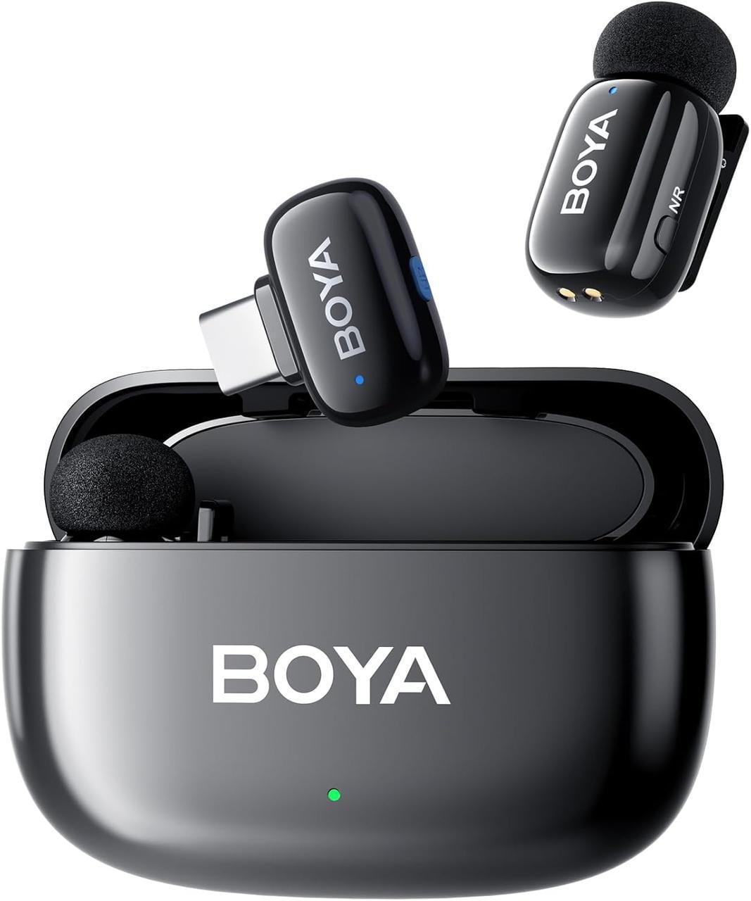 Мікрофон петличний бездротовий Boya BY-MINI-03 Mini для iPhone та Android USB Type-C (35421707)