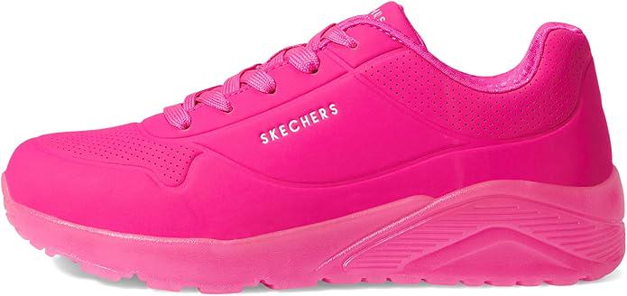Кроссовки детские для девочки Skechers Street Uno Lite-in My Zone р. 32 Розовый (310449L) - фото 3