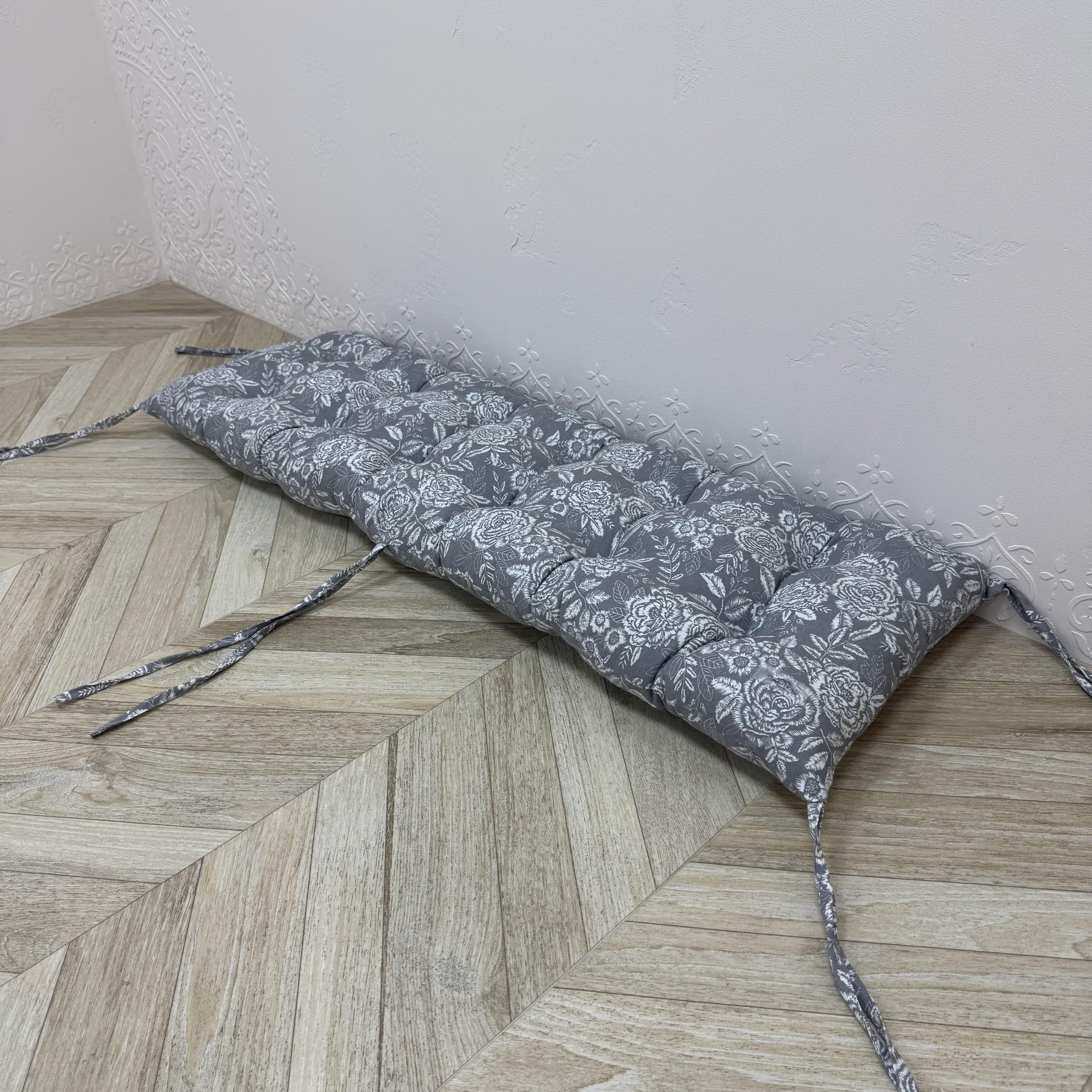 Подушка Comfort Home Provence на подоконники/каркасы/поддоны/садовая мебель панама 100х50 см