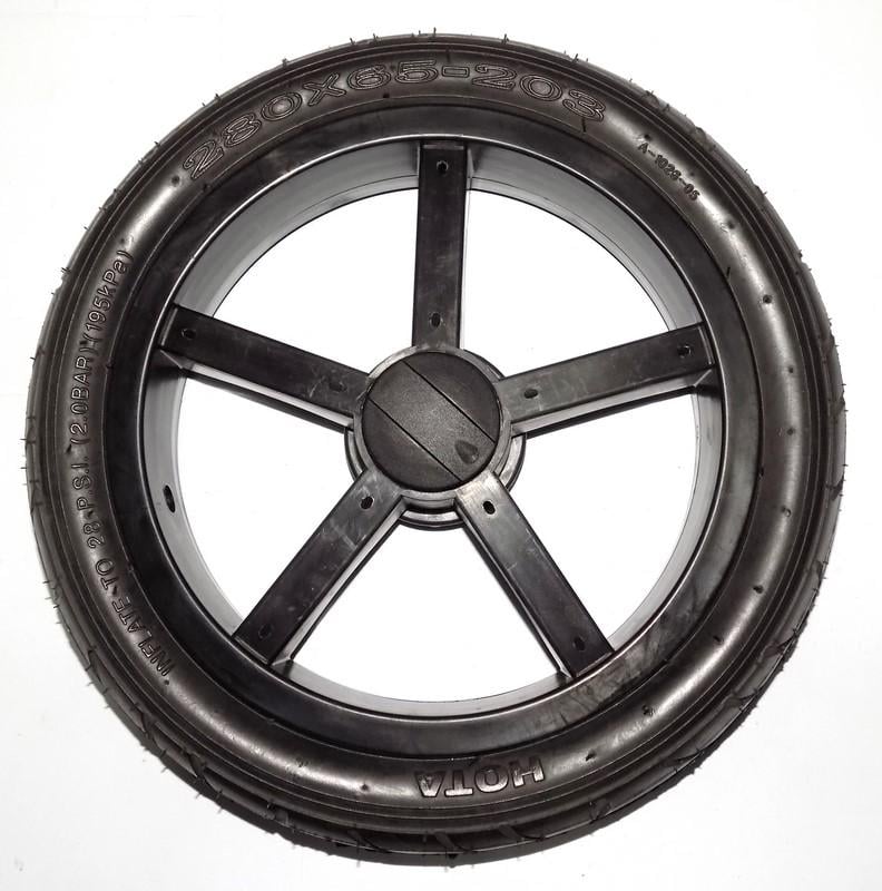 Колесо для детской коляски надувное 12" 280х65 мм (29646)