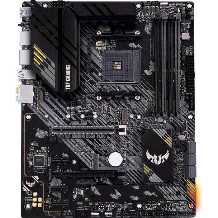 Материнская плата Asus TUF Gaming B550-Plus ATX sAM4 AMD B550 4xDDR4 2xM.2 6xSATA DP 2.5 GbE Black (35227208)