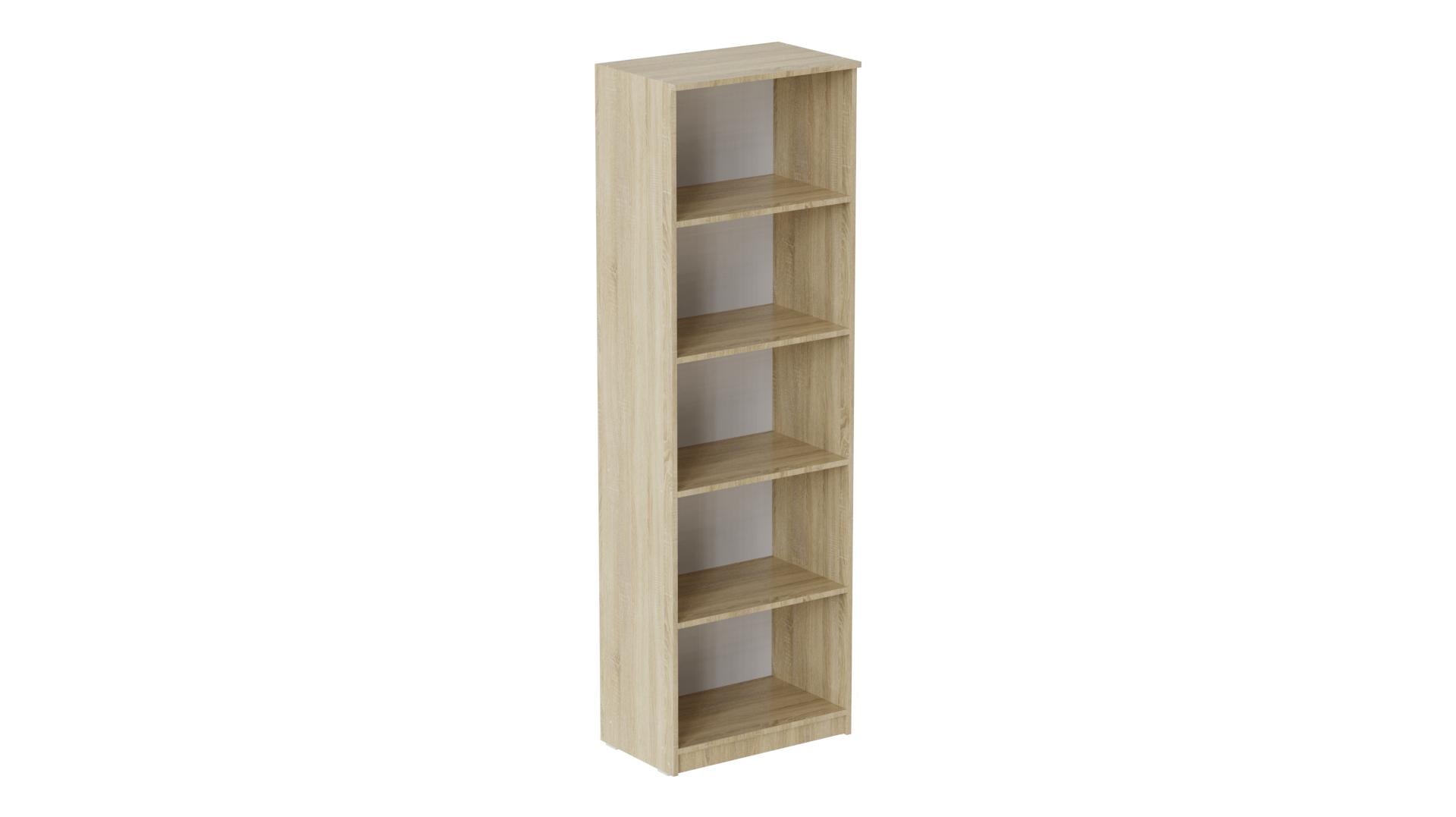 Шкаф Ferrum-decor Анжело на 5 полок ДСП 16 мм 1900x600x380 мм Дуб Сонома (FRD-104974)