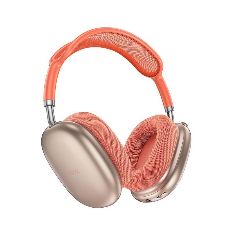 Беспроводные накладные наушники Hoco W55 Pleasing BT headphones Pink (6942007632713)