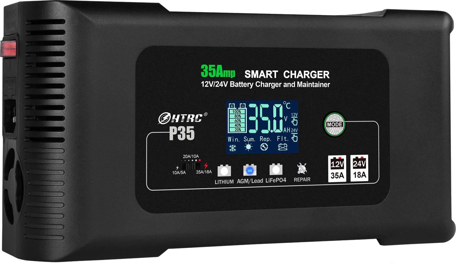Автоматическое зарядное устройство HTRC P35 12V35A/24V18A (f35)