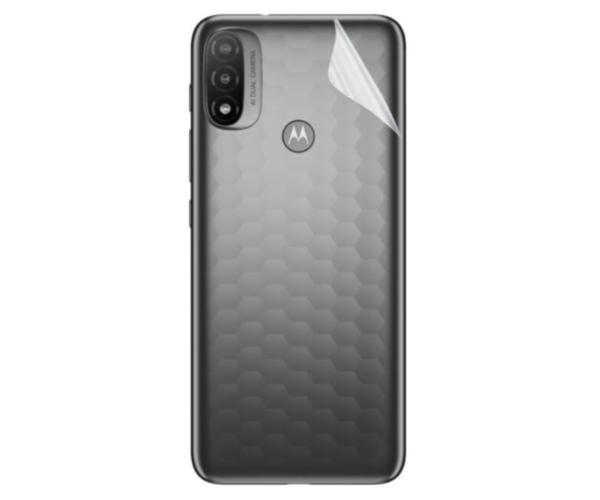 Противоударная гидрогелевая пленка Hydrogel Film для Motorola Moto E20 на заднюю панель, Transparent