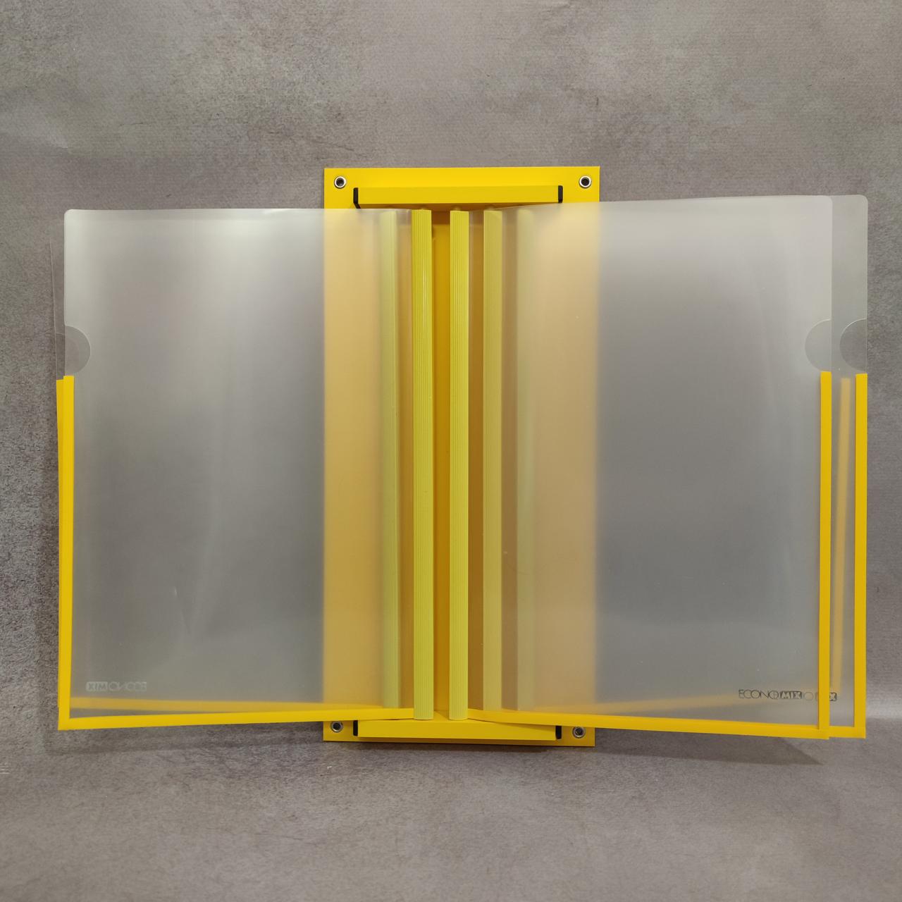 Стенд-книжка Економ на 5 кишень без заголовку Жовтий (1870047334)
