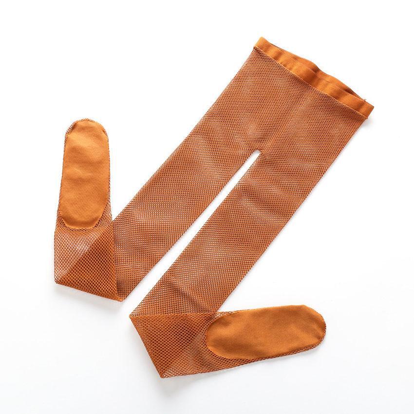 Колготки в сетку со стопой M Карамельный (202210048) Колготки в сетку со стопой M Карамельный (202210048)