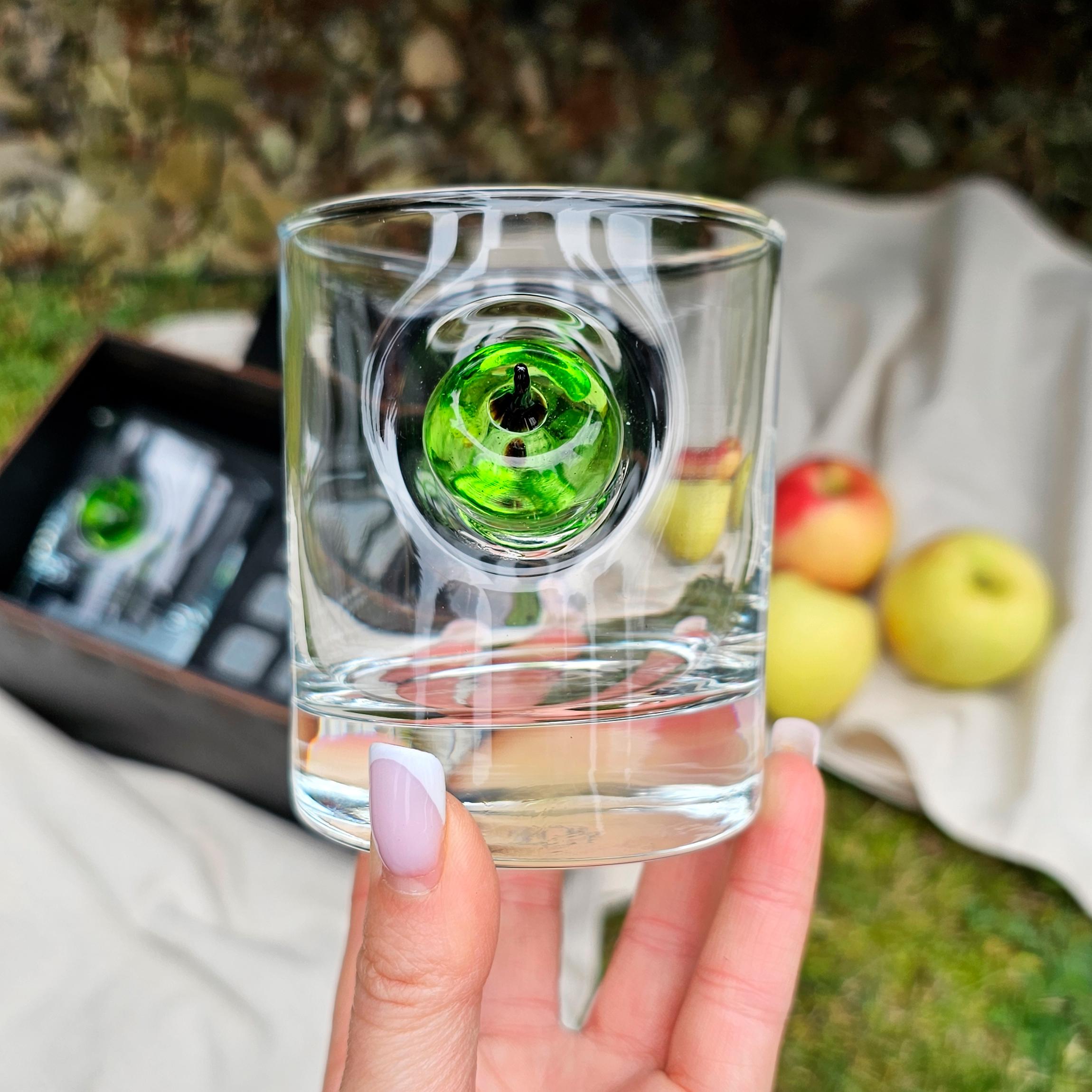 Набор на 2 стакана с яблоками (29734108) - фото 2 Набор на 2 стакана с яблоками (29734108) - фото 2