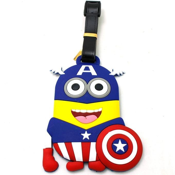 Адресна бірка Міньйон Капітан Америка (ВВ-10) Адресна бірка Міньйон Капітан Америка (ВВ-10)