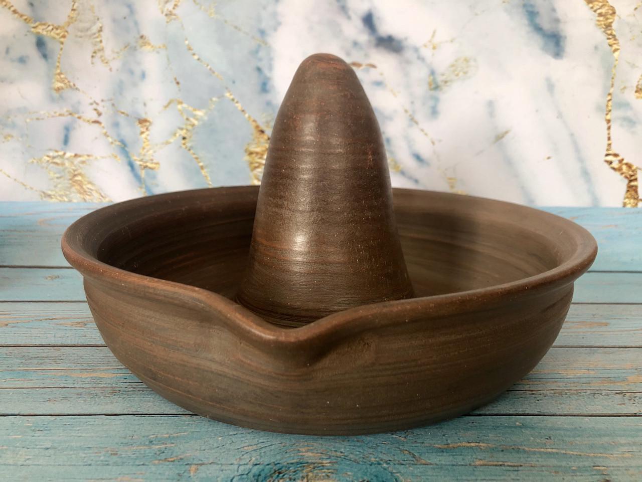 Блюдо из красной глины для запекания и подачи курицы - фото 6 Блюдо из красной глины для запекания и подачи курицы - фото 6