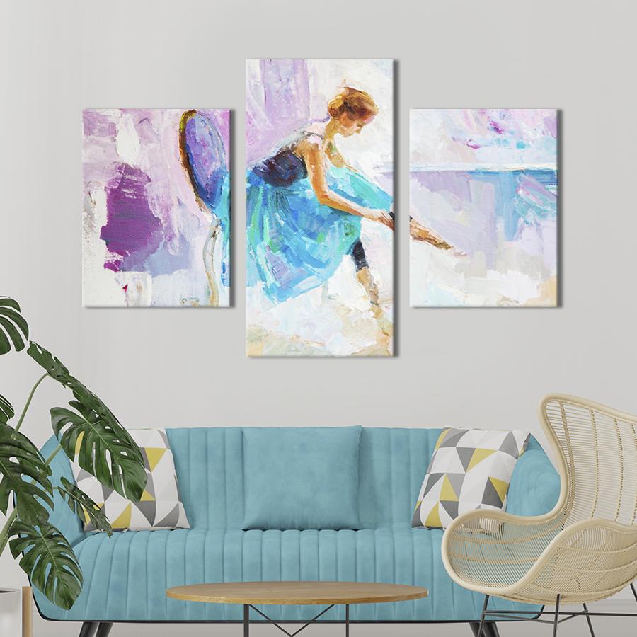 Картина для интерьера Балерина 66x40 см (505-32)