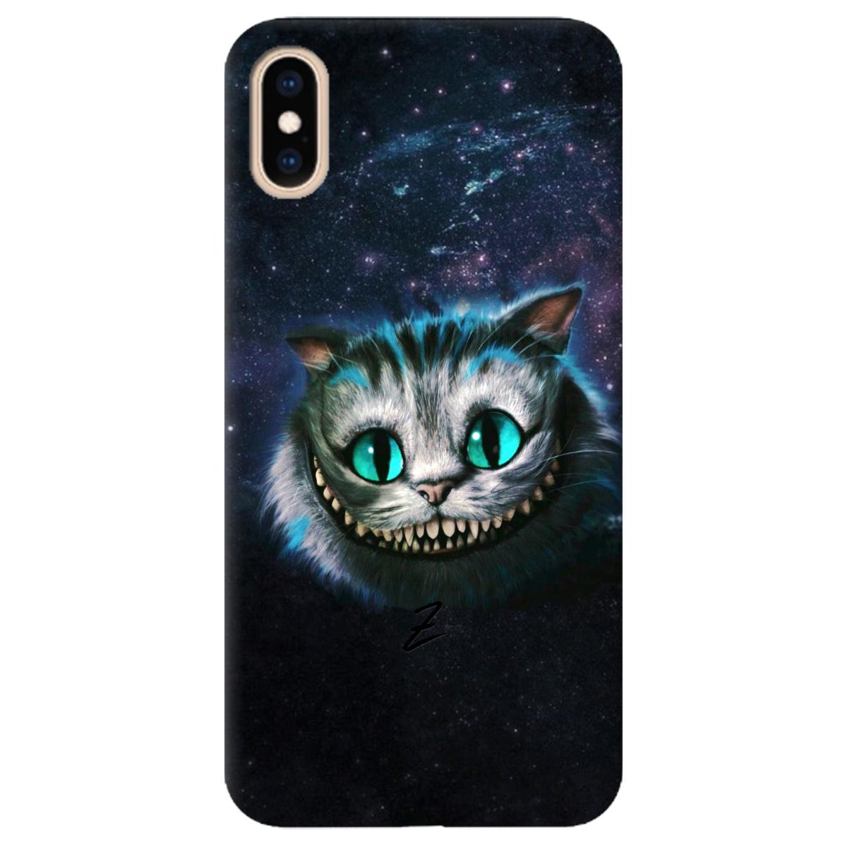 Силиконовый чехол Zorrov для Apple iPhone XS - Cheshire Cat (11170040086052037)