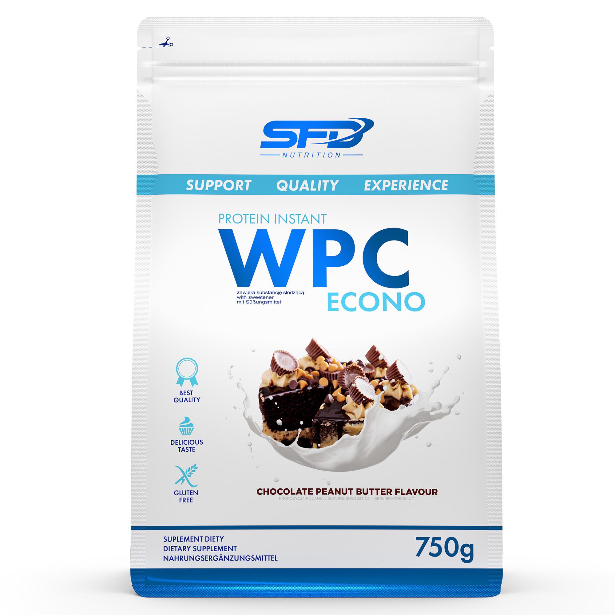 Протеїн WPC Econo White chocolate strawberry 750 g (00000032034)
