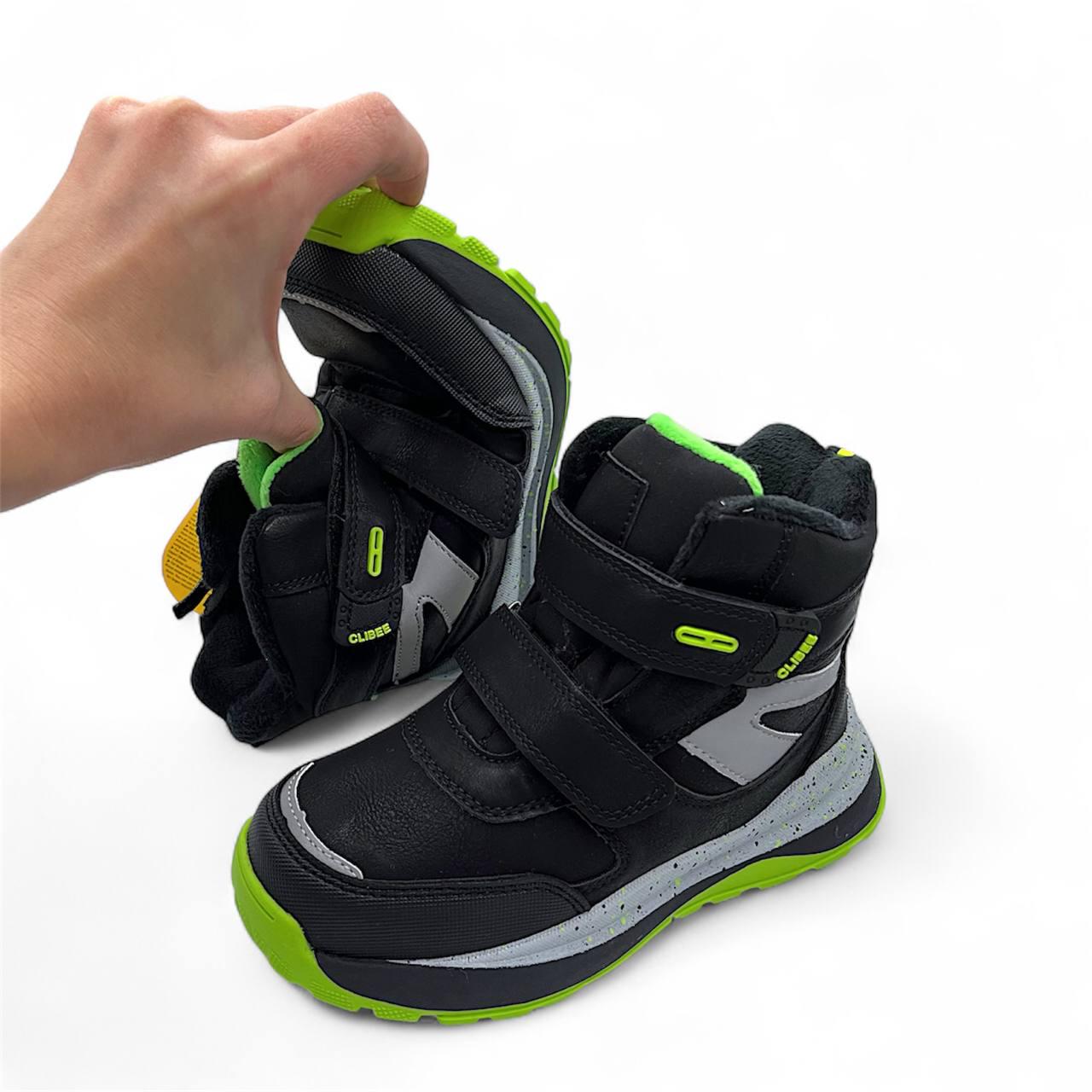 Чоботи для хлопчика Clibee р.27 Чорний (VM1128) - фото 2 Чоботи для хлопчика Clibee р.27 Чорний (VM1128) - фото 2