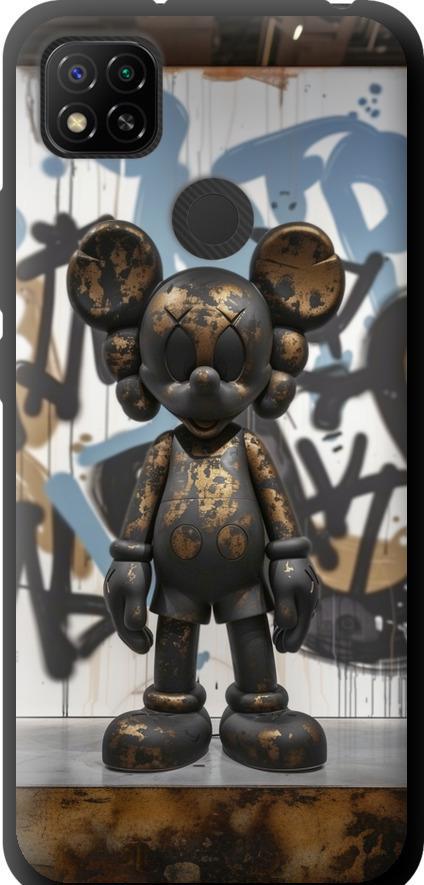 Чехол на Xiaomi Redmi 9C Bronze kaws v2 (6098b-2035-42517)