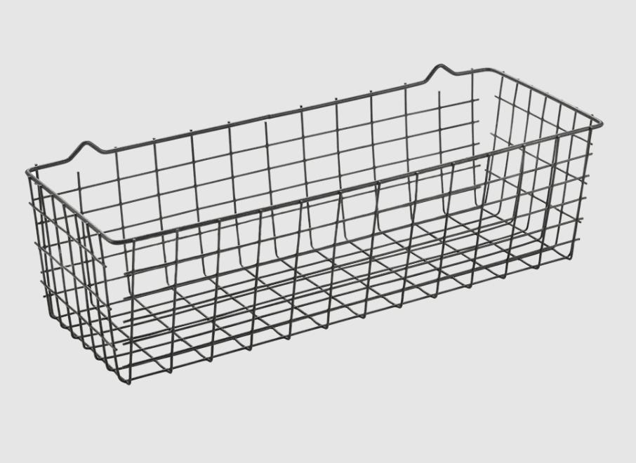 Корзина Metaltex PANDINO 33x12x9 см Черный (361700 036)