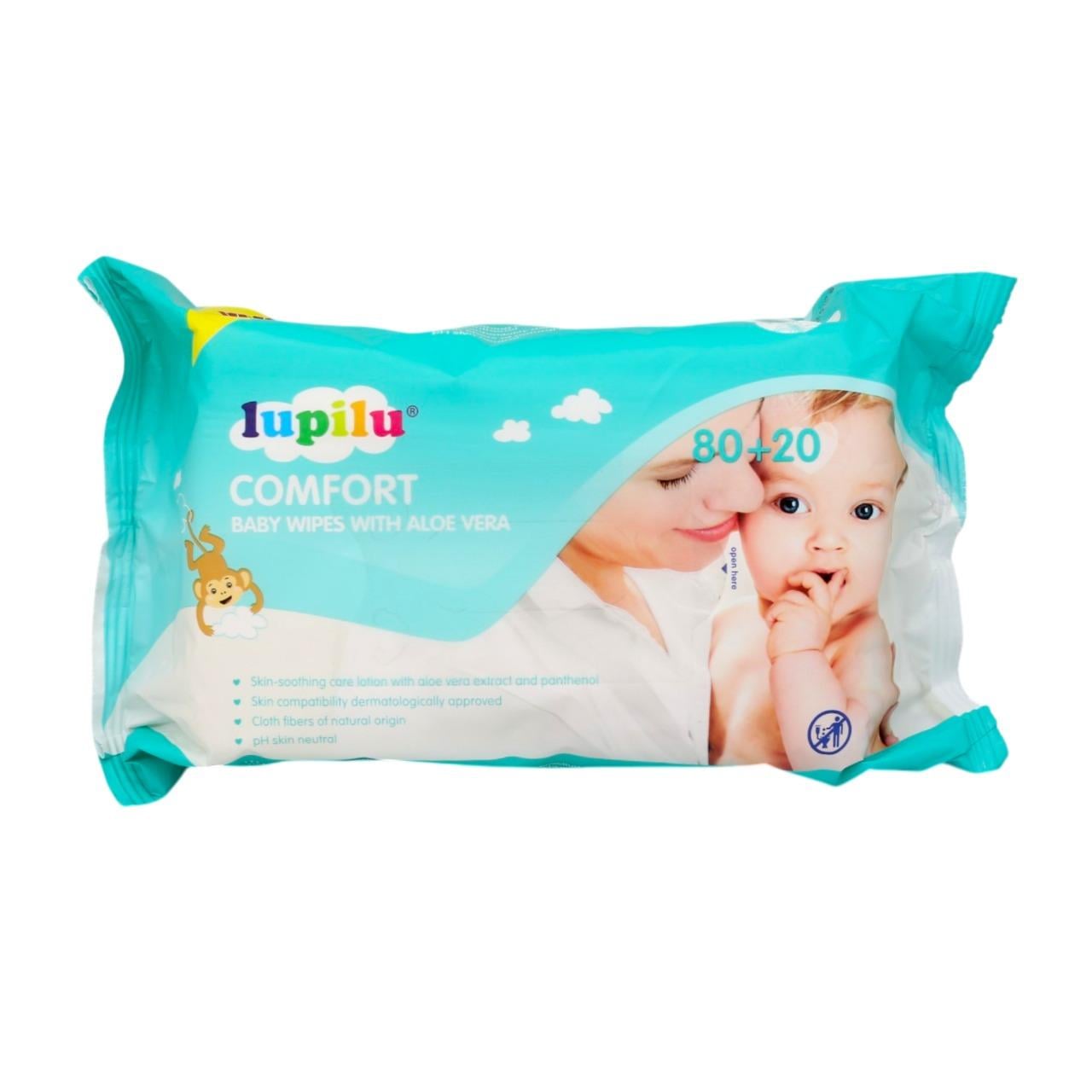 Салфетки влажные Lupilu Comfort 80/20 шт. (НФ-00008817)