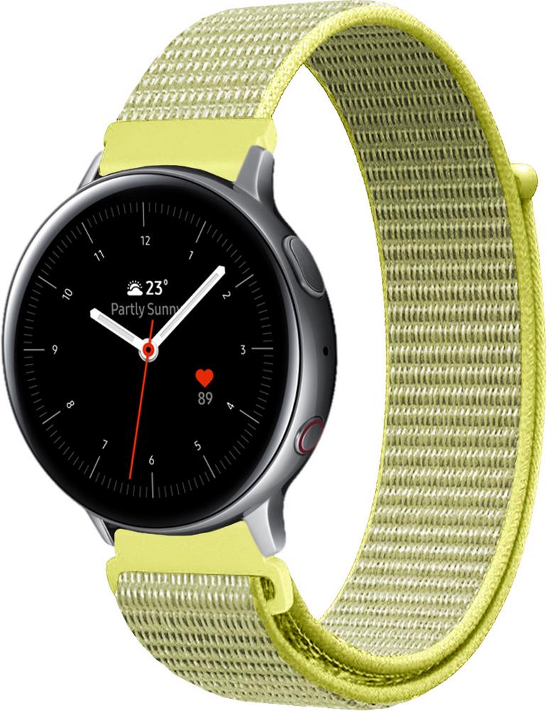 Ремешок нейлоновый Sport Loop для Galaxy Watch Active 2 40/44 мм Green (22393-5A)