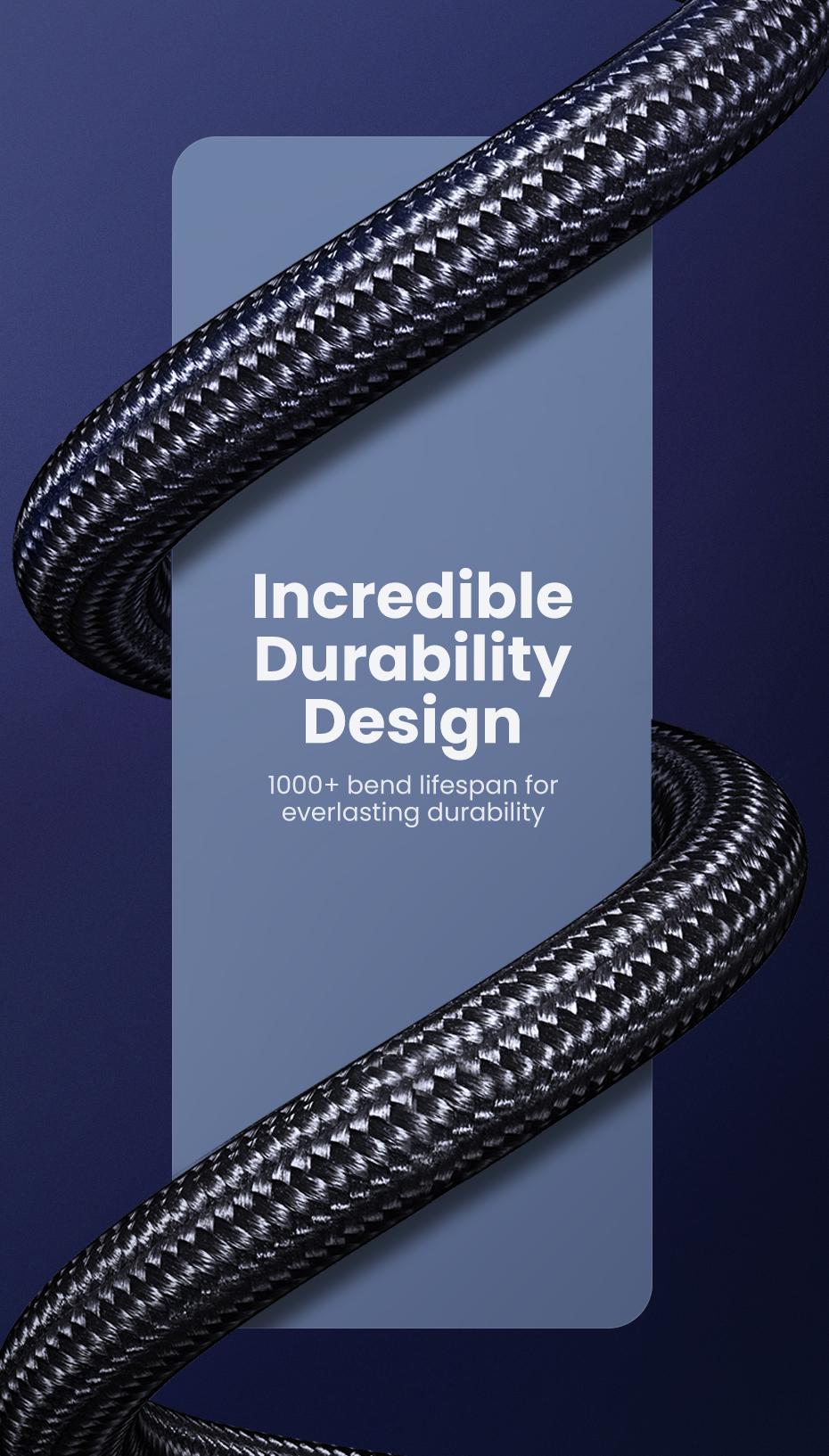 Кабель UGREEN HDMI 2.1 4K 120Hz 48 Гбит/с 3D Dolby Atmos HDR 10+ eARC HDCP 2.3 1080p 240Hz 3 м Черный (80404) - фото 13 Кабель UGREEN HDMI 2.1 4K 120Hz 48 Гбит/с 3D Dolby Atmos HDR 10+ eARC HDCP 2.3 1080p 240Hz 3 м Черный (80404) - фото 13