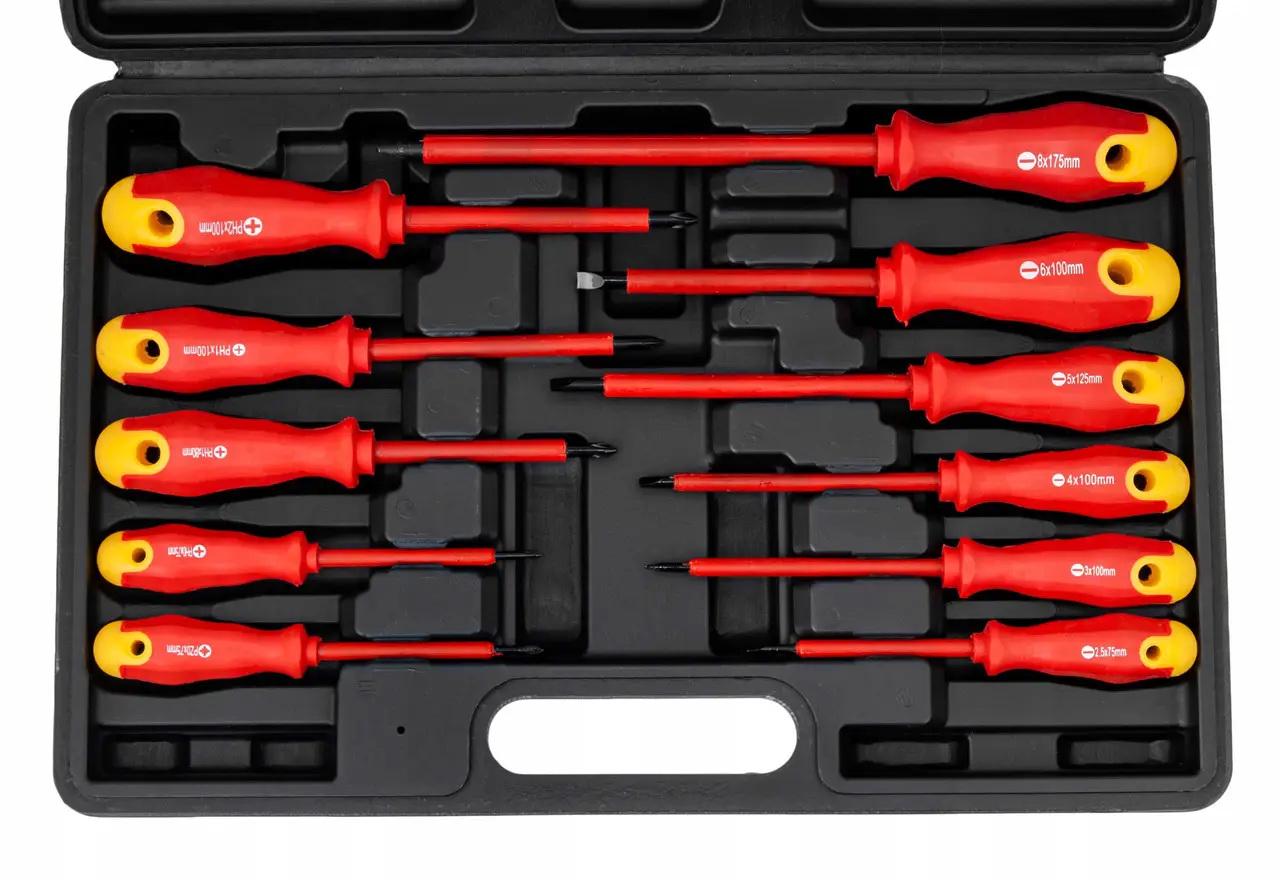 Викрутки ізольовані Falon-Tech 11 ел. (8351093768) - фото 3 Викрутки ізольовані Falon-Tech 11 ел. (8351093768) - фото 3