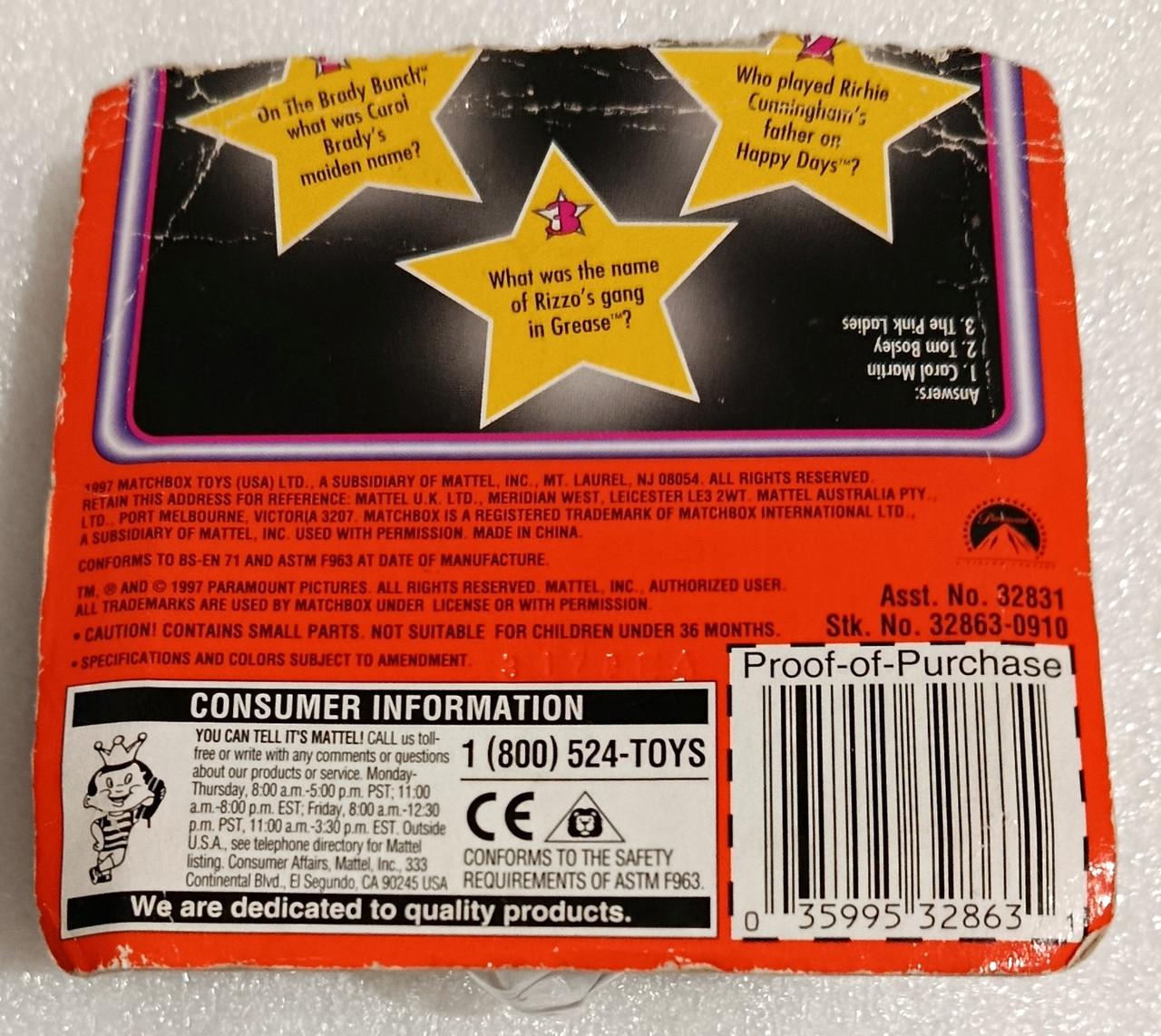 Игрушечная машинка Matchbox 56 Ford Pick-Up 1998 Star Car Collection Happy Days (32863) - фото 2 Игрушечная машинка Matchbox 56 Ford Pick-Up 1998 Star Car Collection Happy Days (32863) - фото 2