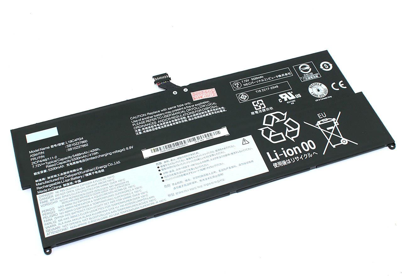 Аккумулятор для ноутбука Lenovo L19M4PG3 ThinkPad X12 7,72 V 5488 mAh (084954)