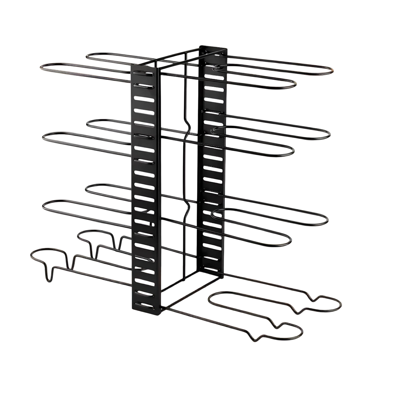 Органайзер для каструль/кришок/сковорідок Kayfovo KS-83 регульований металевий для кухні (29107) Органайзер для каструль/кришок/сковорідок Kayfovo KS-83 регульований металевий для кухні (29107)