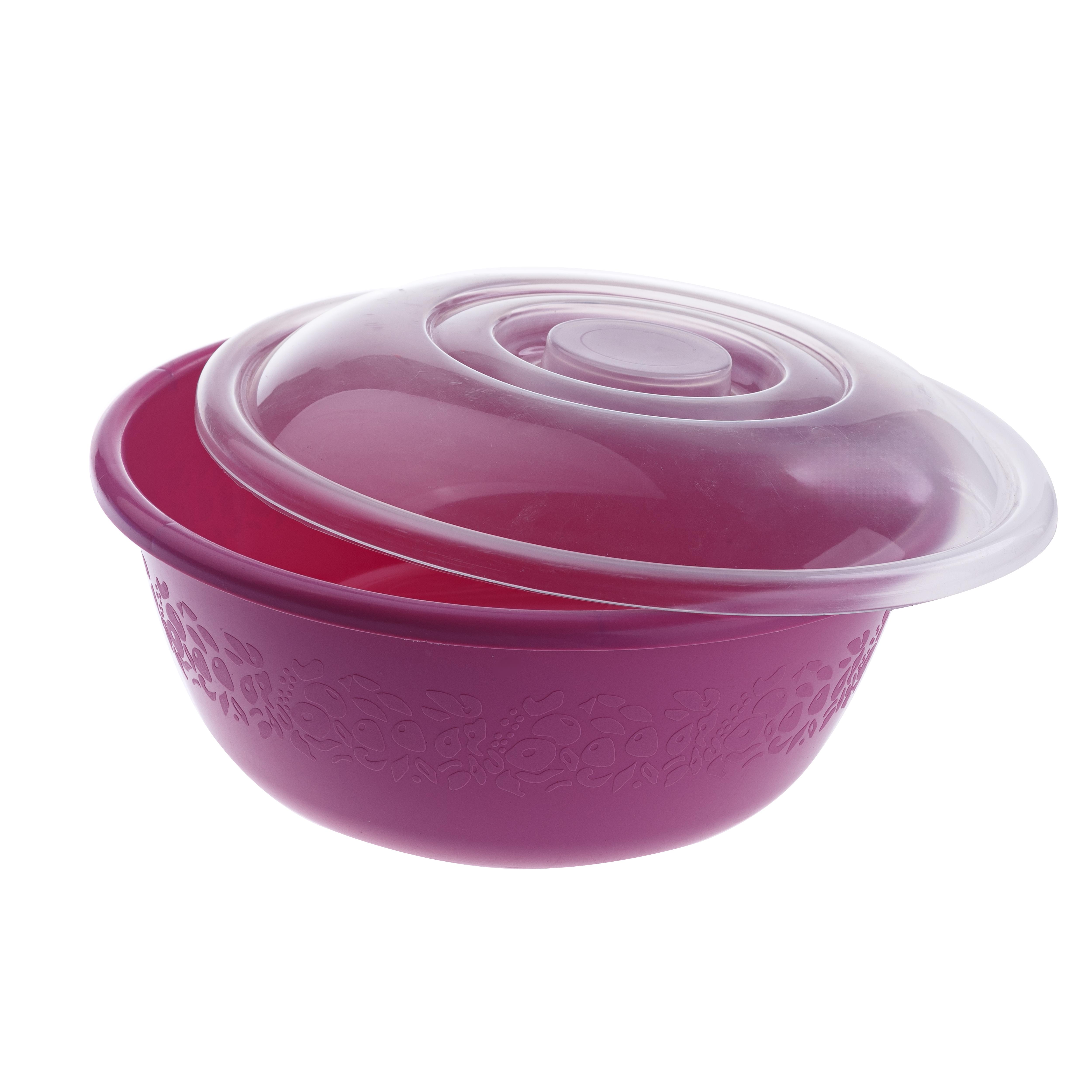 Миска с крышкой Ekodeo 2 л Розовый (P92227PK)