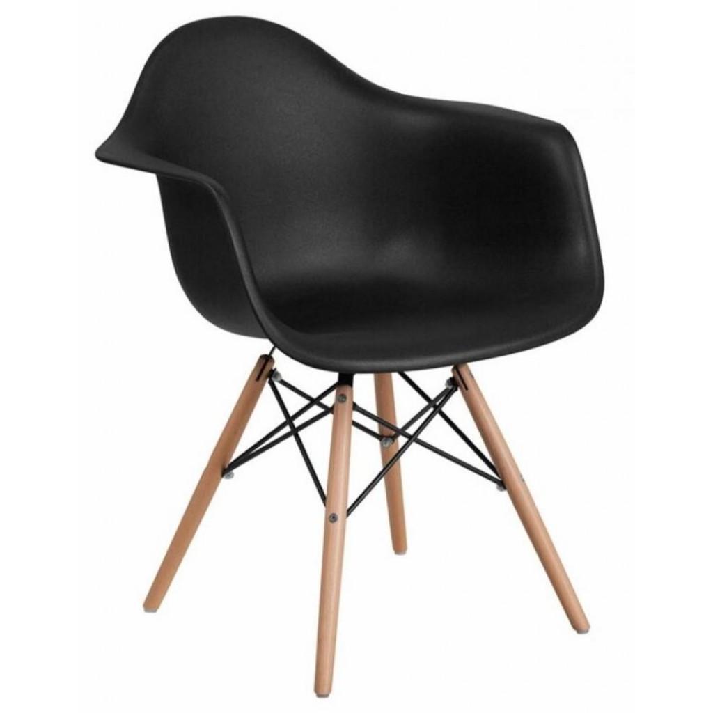 Стул для кухни обеденный Bonro В-438 FULL KD Черный (40080064)