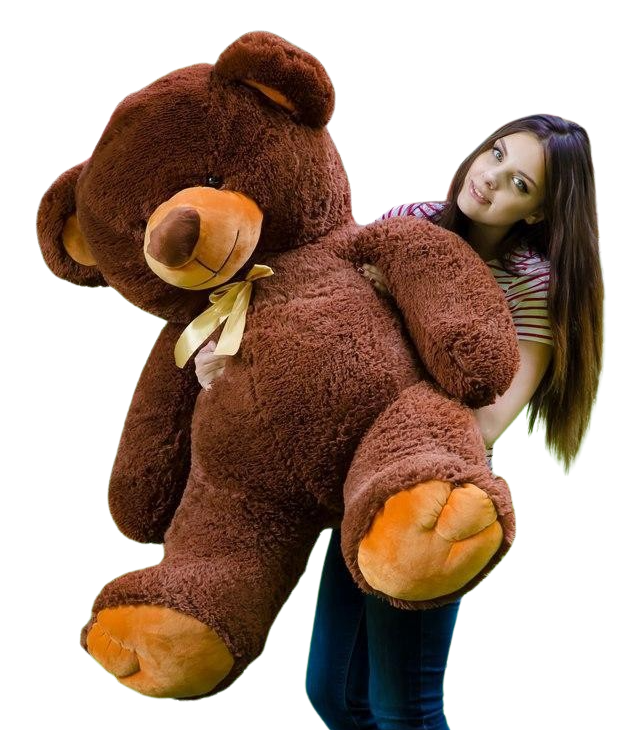 Медведь плюшевый HappyDays Томии 1,5 м Шоколадный (Tomi15010)