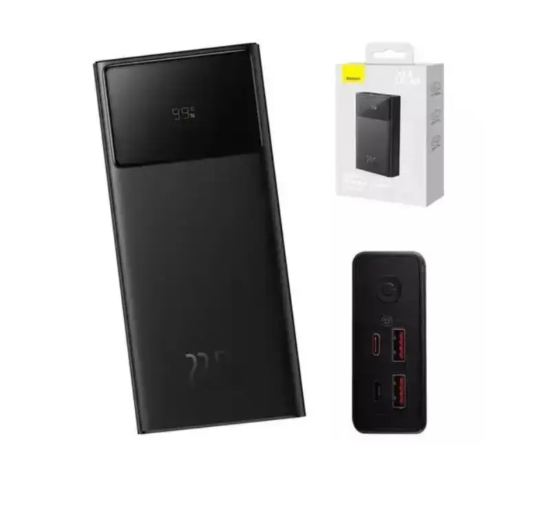 Зарядное портативное устройство Baseus 30000 mAh Star-Lord Digital Fast Charge 22,5W Black - фото 3