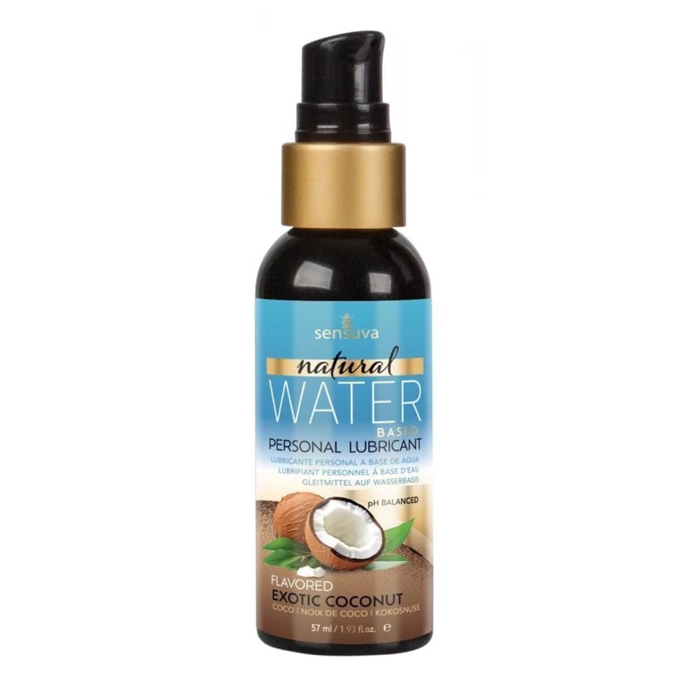 Интимная смазка Sensuva Natural Water-Based Exotic Coconut Кокос 57 мл Интимная смазка Sensuva Natural Water-Based Exotic Coconut Кокос 57 мл