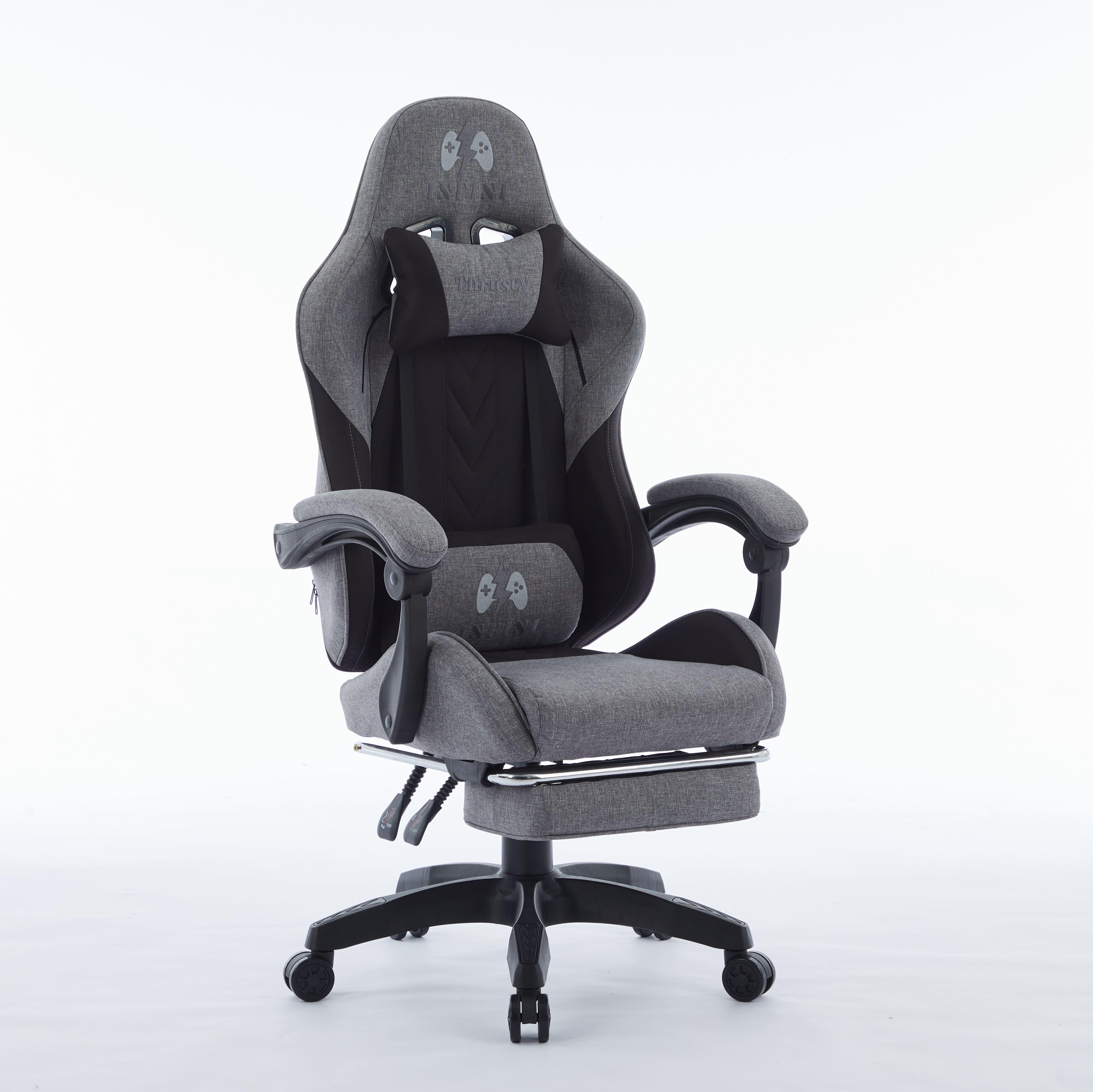 Компьютерное кресло из ткани INFINI ThrustX Графитовый/Черный (23505640)