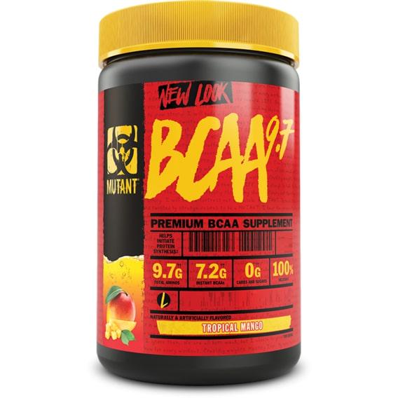 Аминокислота BCAA для спорта Mutant BCAA 9.7 1090 г 90 порций Tropical Manгo