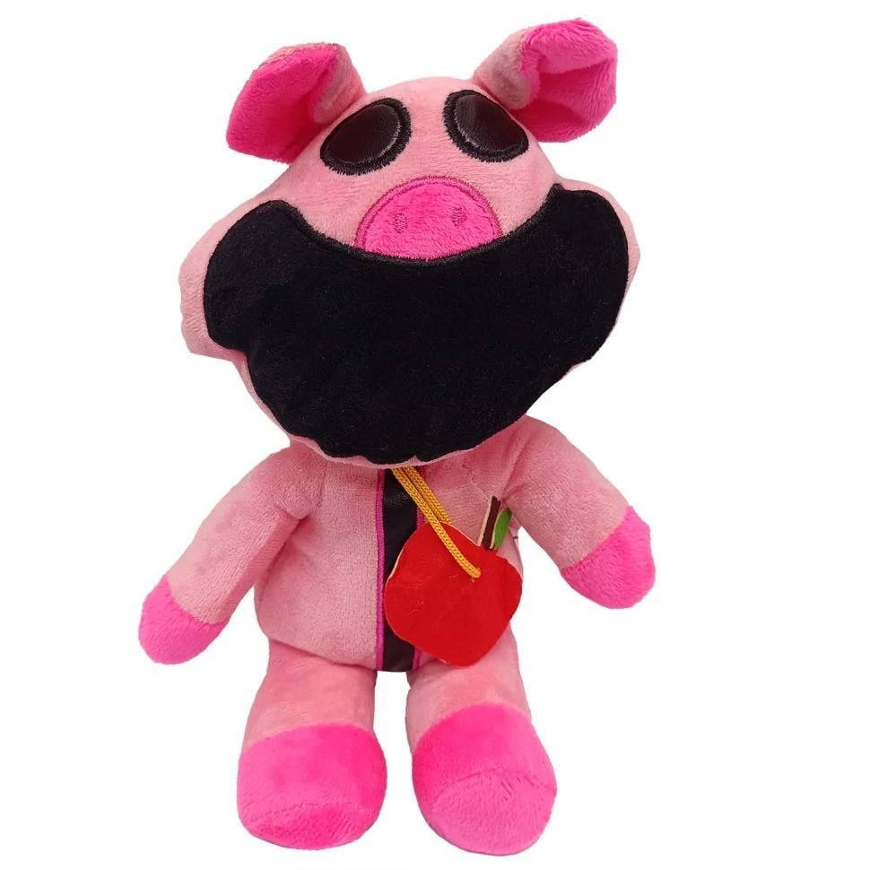 Мягкая игрушка В смехотворные Зверюшки из Poppy Playtime Smiling Critters Хрюшка Bambi POPPY 20 см Pink (2990390814)
